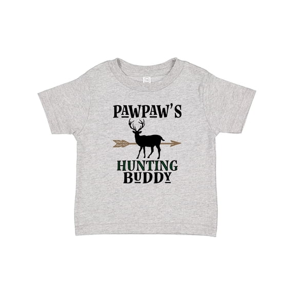Inktastic Pawpaw Hunting Buddy Bow Hunter Boys or Girls Baby T-Shirt