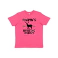 thumbnail image 1 of Inktastic Pawpaw Hunting Buddy Bow Hunter Youth T-Shirt, 1 of 5