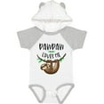 thumbnail image 1 of Inktastic Pawpaw Loves Me Cute Sloth and Baby Boys or Girls Baby Bodysuit, 1 of 5