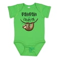 thumbnail image 1 of Inktastic Pawpaw Loves Me Cute Sloth and Baby Boys or Girls Baby Bodysuit, 1 of 5