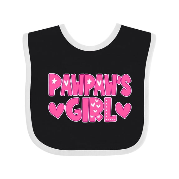Inktastic Pawpaw's Girl Girls Baby Bib