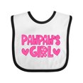 thumbnail image 1 of Inktastic Pawpaw's Girl Girls Baby Bib, 1 of 4