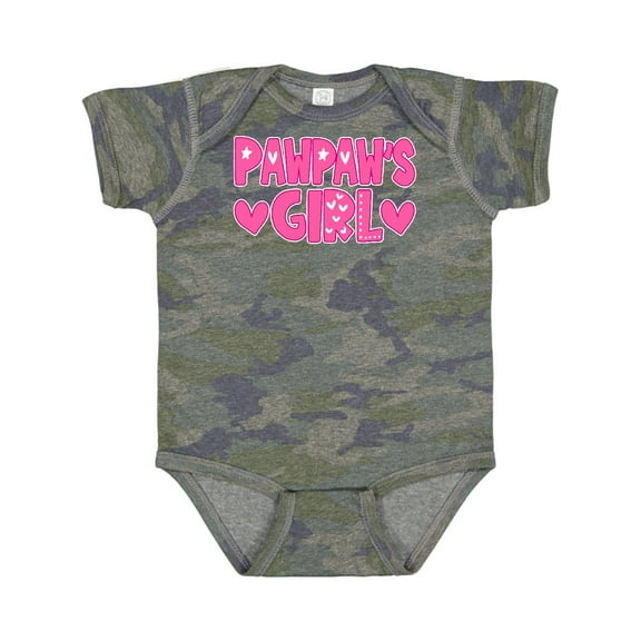 Inktastic Pawpaw's Girl Girls Baby Bodysuit