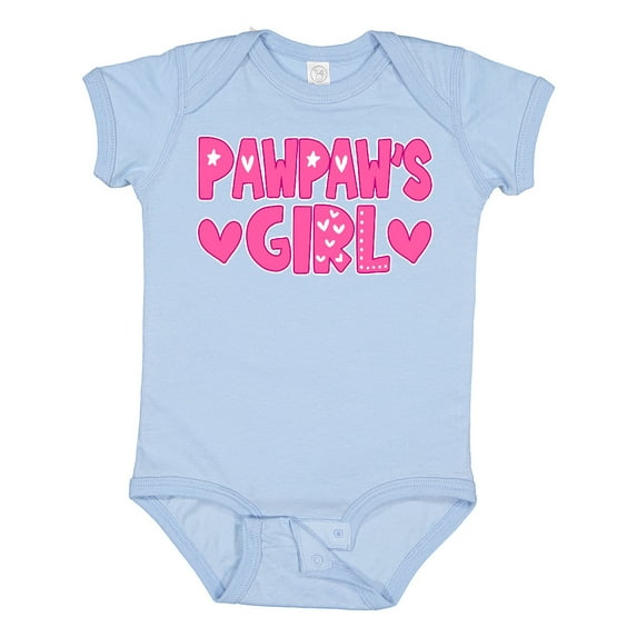 Inktastic Pawpaw's Girl Girls Baby Bodysuit