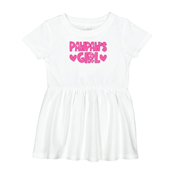 Inktastic Pawpaw's Girl Girls Baby Dress