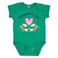 thumbnail image 1 of Inktastic Pawpaw's Girl Heart Flowers Girls Baby Bodysuit, 1 of 5
