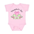 thumbnail image 1 of Inktastic Pawpaw's Girl Heart Flowers Girls Baby Bodysuit, 1 of 5