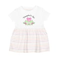 thumbnail image 1 of Inktastic Pawpaw's Girl Heart Flowers Girls Baby Dress, 1 of 5