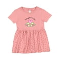 thumbnail image 1 of Inktastic Pawpaw's Girl Heart Flowers Girls Baby Dress, 1 of 5