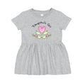 thumbnail image 1 of Inktastic Pawpaw's Girl Heart Flowers Girls Baby Dress, 1 of 5
