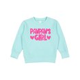 thumbnail image 1 of Inktastic Pawpaw's Girl Toddler Sweatshirt, 1 of 4