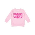 thumbnail image 1 of Inktastic Pawpaw's Girl Toddler Sweatshirt, 1 of 4