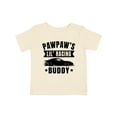 thumbnail image 1 of Inktastic Pawpaw's Lil' Racing Buddy with Car Silhouette Boys or Girls Baby T-Shirt, 1 of 5
