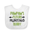 thumbnail image 1 of Inktastic Pawpaws Future Hunting Buddy Boys or Girls Baby Bib, 1 of 4