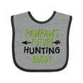 thumbnail image 1 of Inktastic Pawpaws Future Hunting Buddy Boys or Girls Baby Bib, 1 of 4