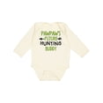 thumbnail image 1 of Inktastic Pawpaws Future Hunting Buddy Boys or Girls Long Sleeve Baby Bodysuit, 1 of 5