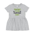thumbnail image 1 of Inktastic Pawpaws Future Hunting Buddy Girls Baby Dress, 1 of 5