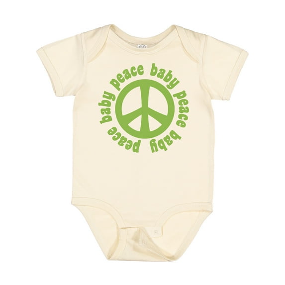 Inktastic Peace Baby Boys or Girls Baby Bodysuit