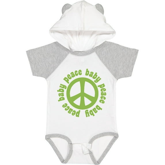 Inktastic Peace Baby Boys or Girls Baby Bodysuit