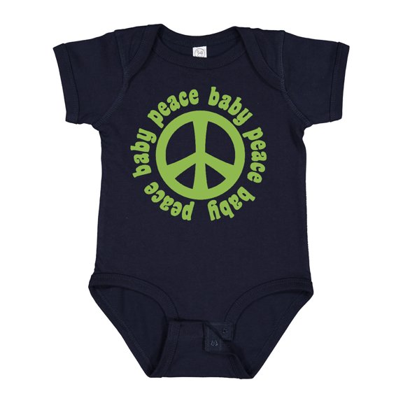 Inktastic Peace Baby Boys or Girls Baby Bodysuit