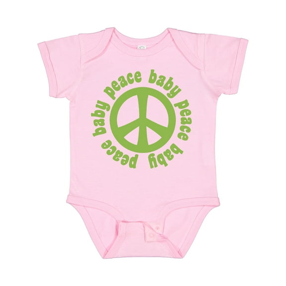 Inktastic Peace Baby Boys or Girls Baby Bodysuit