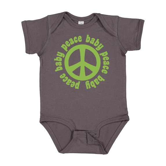 Inktastic Peace Baby Boys or Girls Baby Bodysuit