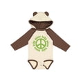 thumbnail image 1 of Inktastic Peace Baby Boys or Girls Long Sleeve Baby Bodysuit, 1 of 5