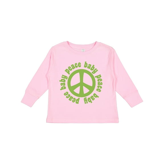 Inktastic Peace Baby Boys or Girls Long Sleeve Toddler T-Shirt