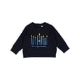 thumbnail image 1 of Inktastic Peace Light Hanukkah Baby Sweatshirt, 1 of 4