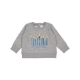 thumbnail image 1 of Inktastic Peace Light Hanukkah Baby Sweatshirt, 1 of 4