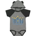 thumbnail image 1 of Inktastic Peace Light Hanukkah Boys or Girls Baby Bodysuit, 1 of 5