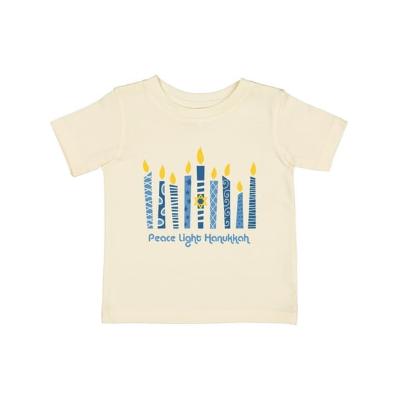 Inktastic Peace Light Hanukkah Boys or Girls Baby T-Shirt