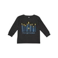 thumbnail image 1 of Inktastic Peace Light Hanukkah Boys or Girls Long Sleeve Toddler T-Shirt, 1 of 5