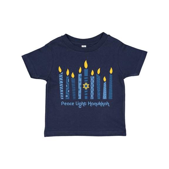 Inktastic Peace Light Hanukkah Boys or Girls Toddler T-Shirt