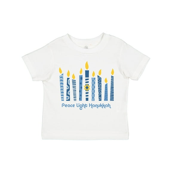 Inktastic Peace Light Hanukkah Boys or Girls Toddler T-Shirt