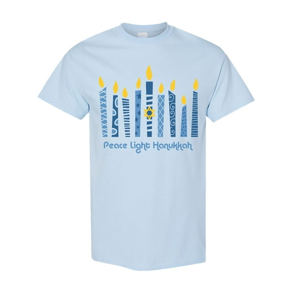 Inktastic Peace Light Hanukkah T-Shirt