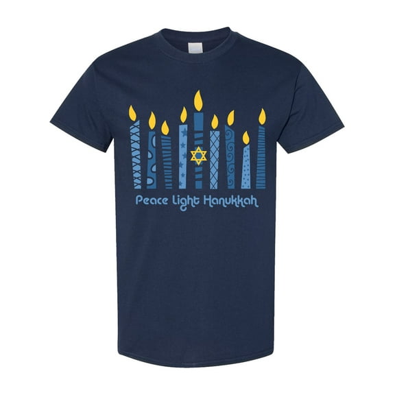 Inktastic Peace Light Hanukkah T-Shirt