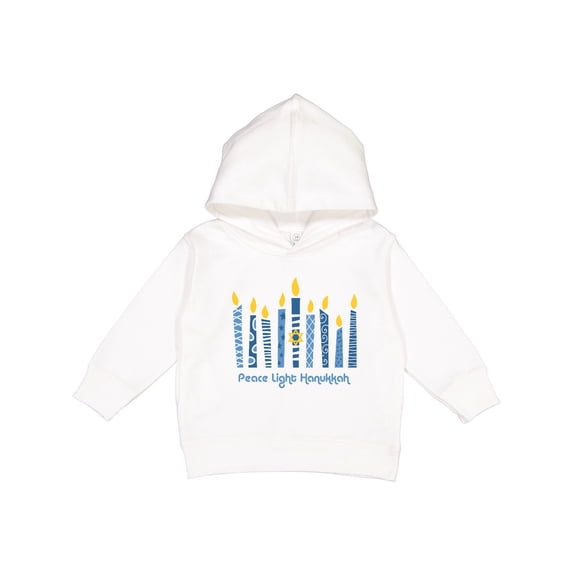 Inktastic Peace Light Hanukkah Toddler Hoodie