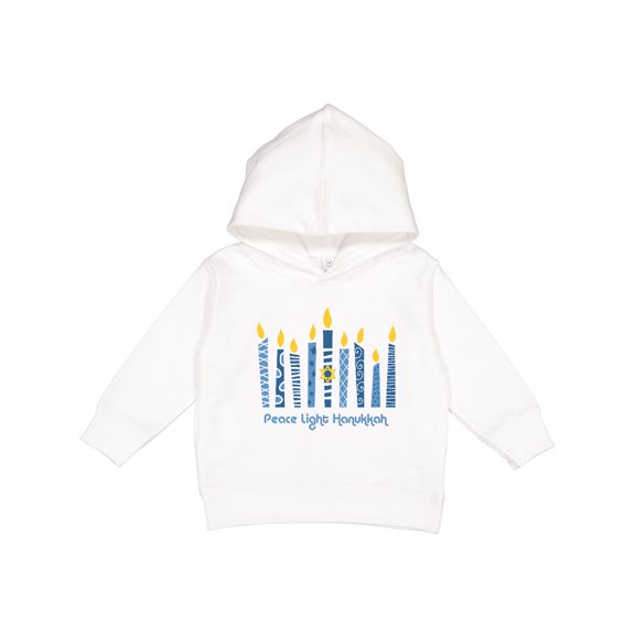 Inktastic Peace Light Hanukkah Toddler Hoodie