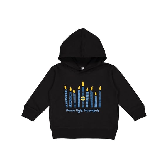 Inktastic Peace Light Hanukkah Toddler Hoodie