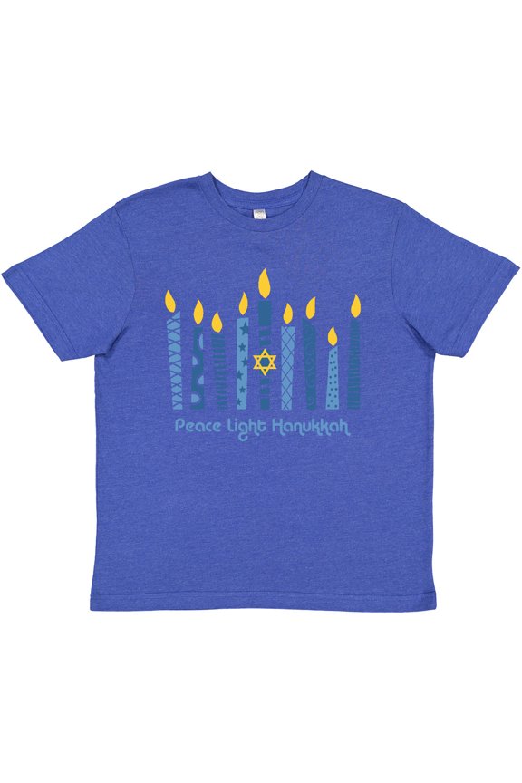 Peace Light Hanukkah Youth T-Shirt