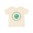 thumbnail image 1 of Inktastic Peace Love Earth Boys or Girls Baby T-Shirt, 1 of 5