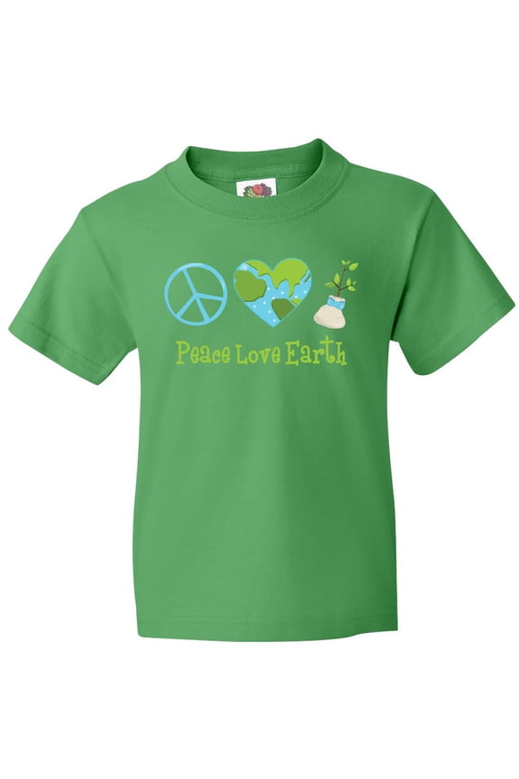 Peace Love Earth Youth T-Shirt