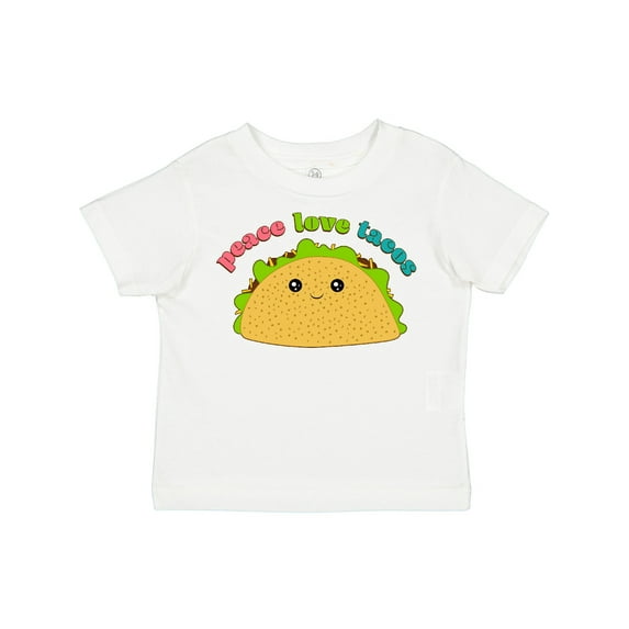Inktastic Peace Love Tacos Boys or Girls Toddler T-Shirt