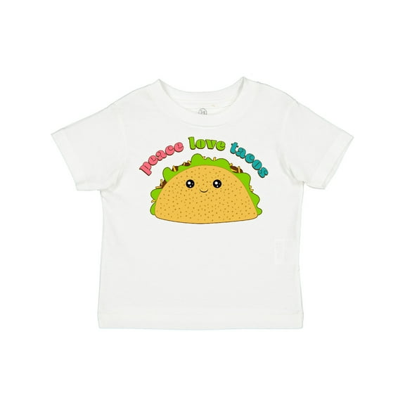 Inktastic Peace Love Tacos Boys or Girls Toddler T-Shirt