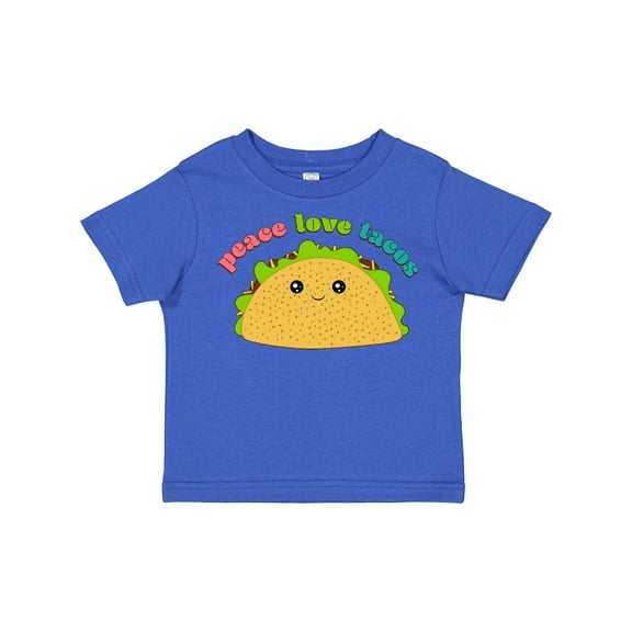 Inktastic Peace Love Tacos Boys or Girls Toddler T-Shirt