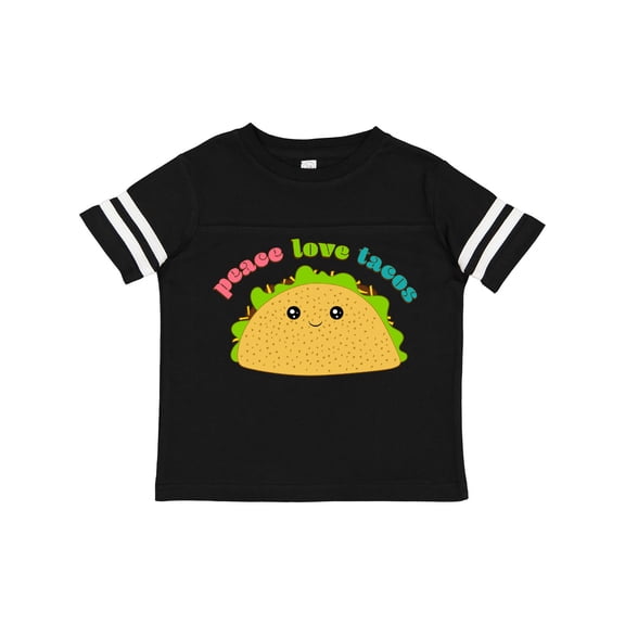 Inktastic Peace Love Tacos Boys or Girls Toddler T-Shirt
