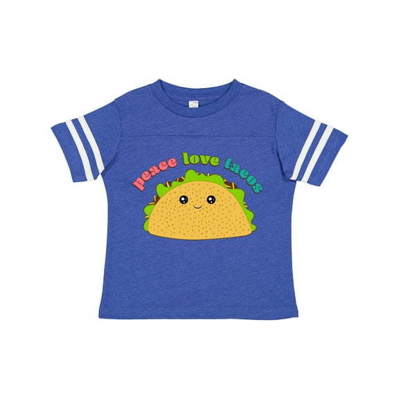 Inktastic Peace Love Tacos Boys or Girls Toddler T-Shirt