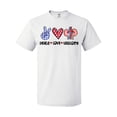 thumbnail image 1 of Inktastic Peace, Love, Urology, Healthcare Craft T-Shirt, 1 of 5