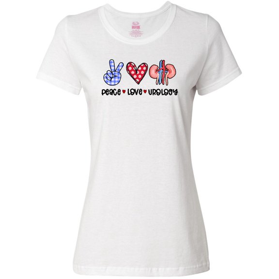 Inktastic Peace, Love, Urology, Healthcare Craft Women's T-Shirt